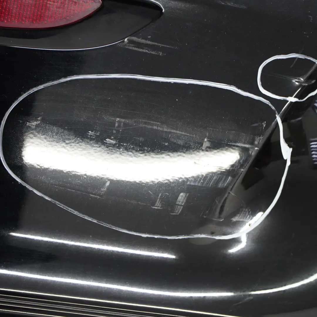 BMW F20 LCI Rear Bumper Trim Panel F21 Schwarz 2 Black - 668 - SKU 7429772-SCH2 - Part number 7429772