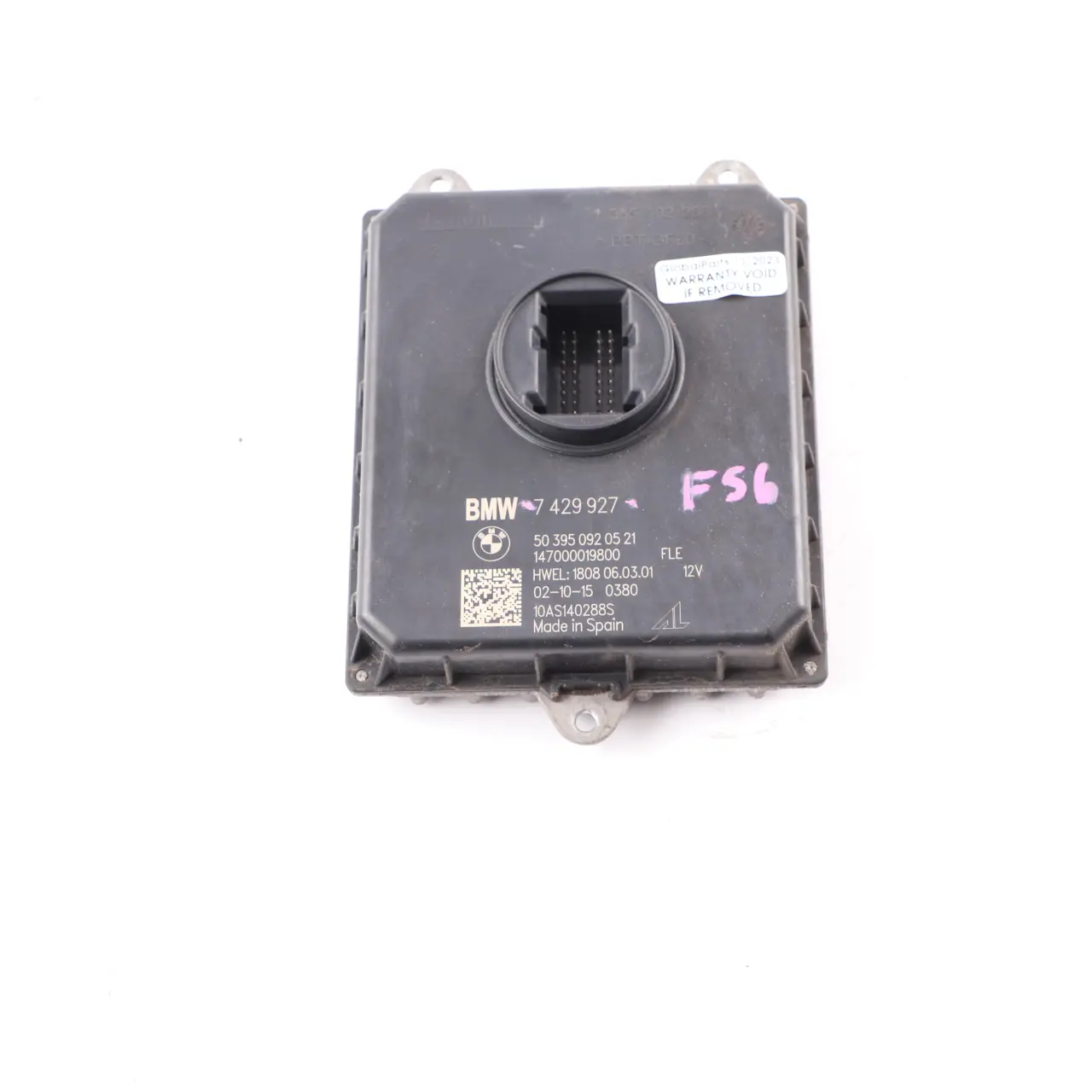 Mini F55 F56 Modulo Faro Unità Controllo Luce Anteriore Elettronica LED 7408892