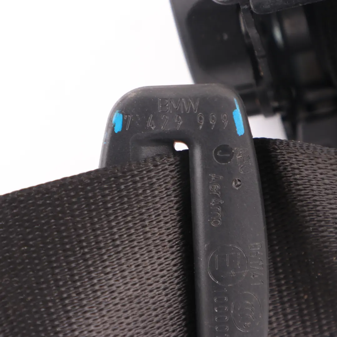 BMW G30 F90 M5 Ceinture sécurité supérieure arrière gauche droite noire - SKU 7429999 - Numéro de pièce 7429999