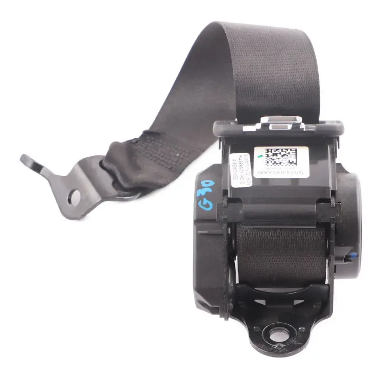  Sicherheitsgurt BMW G30 F90 M5 Hinten Mitte Oberer Schwarz - SKU 7430050 - Teilenummer 7430050