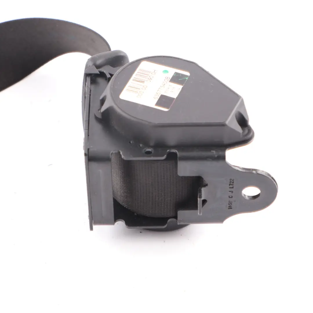  Sicherheitsgurt BMW G30 F90 M5 Hinten Mitte Oberer Schwarz - SKU 7430050 - Teilenummer 7430050