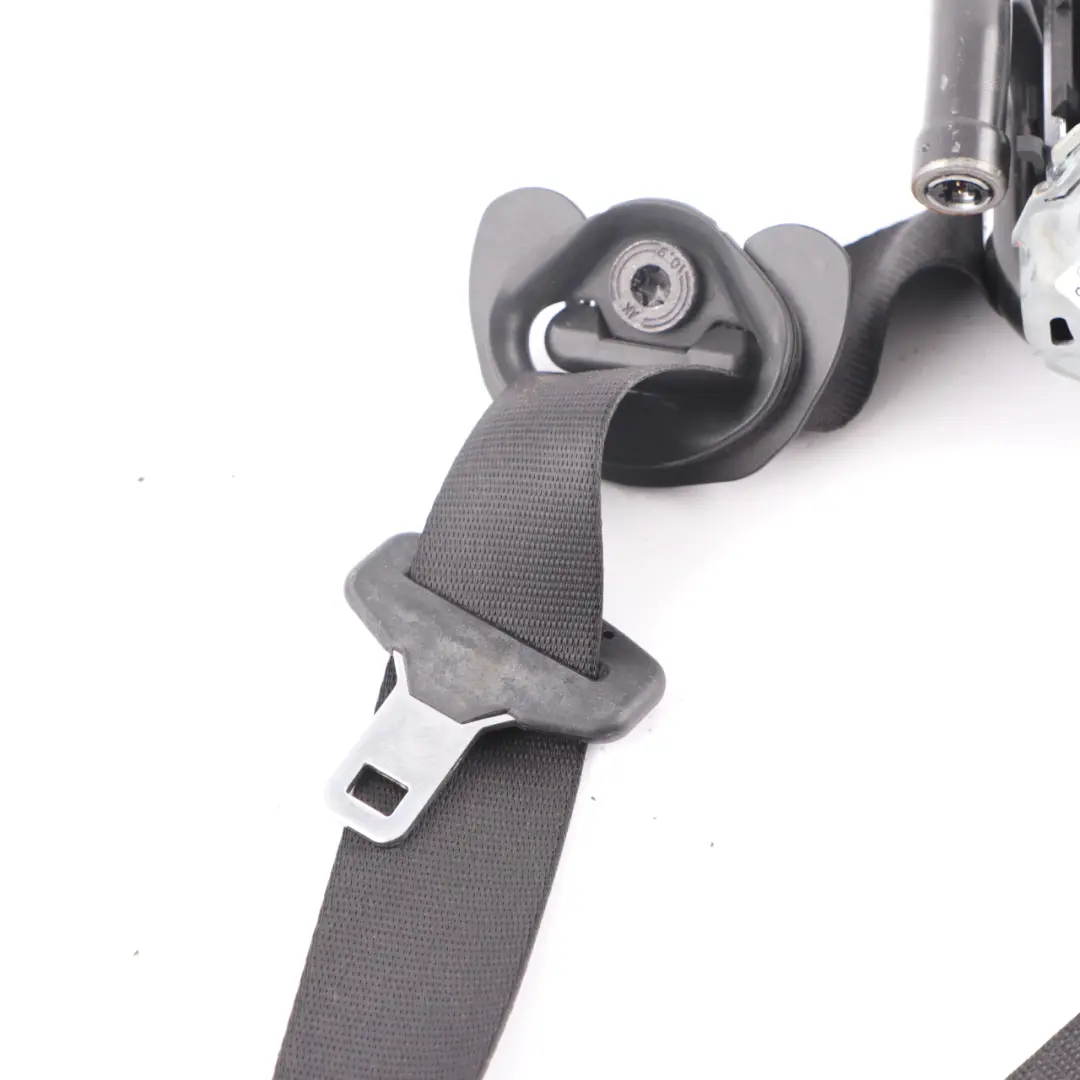 Seat Belt BMW G30 G31 G32 Front Left N/S Upper Seatbelt Black - SKU 7430067 - Part number 7430067