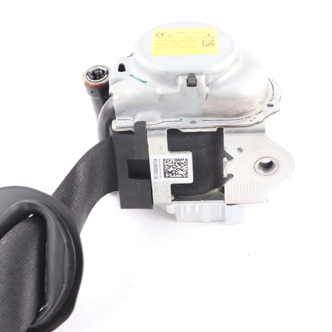 Seat Belt BMW G30 G31 G32 Front Left N/S Upper Seatbelt Black - SKU 7430067 - Part number 7430067