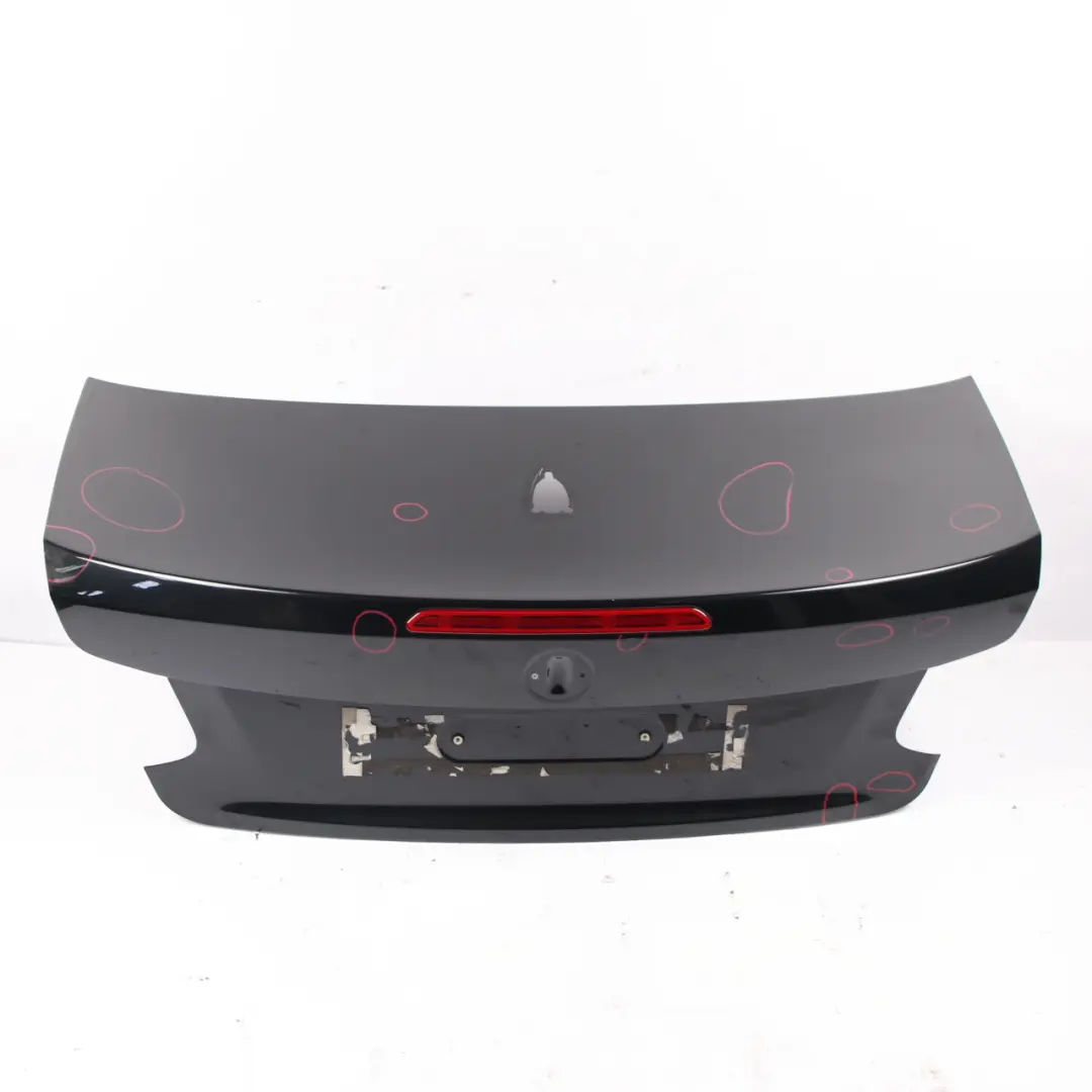 Boot Lid Tailgate BMW F23 Rear Trunk Lid Panel Black Sapphire Metallic - 475 to with Part number 7430392 Boot Lid Tailgate BMW F23 Rear Trunk Lid Panel Black Sapphire Metallic - 475 - SKU 7430392-BS - Part number 7430392