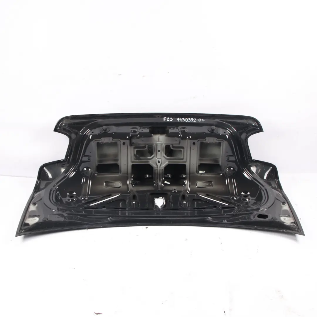 Boot Lid Tailgate BMW F23 Rear Trunk Lid Panel Black Sapphire Metallic - 475 to with Part number 7430392 Boot Lid Tailgate BMW F23 Rear Trunk Lid Panel Black Sapphire Metallic - 475 - SKU 7430392-BS - Part number 7430392