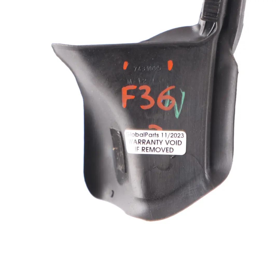 Puerta Ventana Sello Columna C Puerta Trasera Izquierda Junta para BMW F36 con número de pieza 7431095 BMW F36 Puerta Ventana Sello Columna C Puerta Trasera Izquierda Junta - SKU 7431095 - Número de pieza 7431095