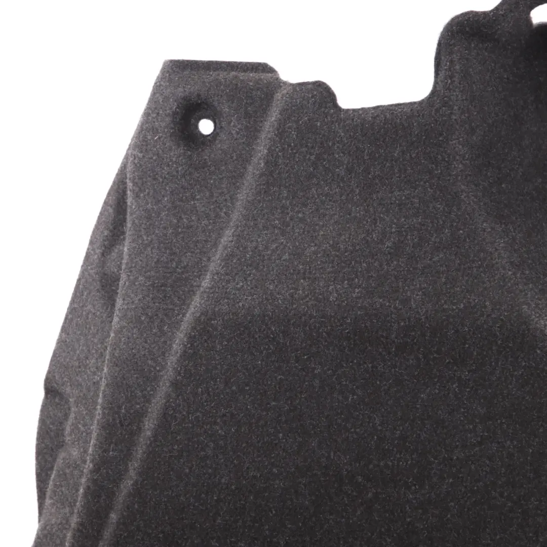 Trunk Lateral Panel Carpet Boot Trim Covering Right O/S to BMW F22 with Part number 7431964 BMW F22 Trunk Lateral Panel Carpet Boot Trim Covering Right O/S - SKU 7431964 - Part number 7431964