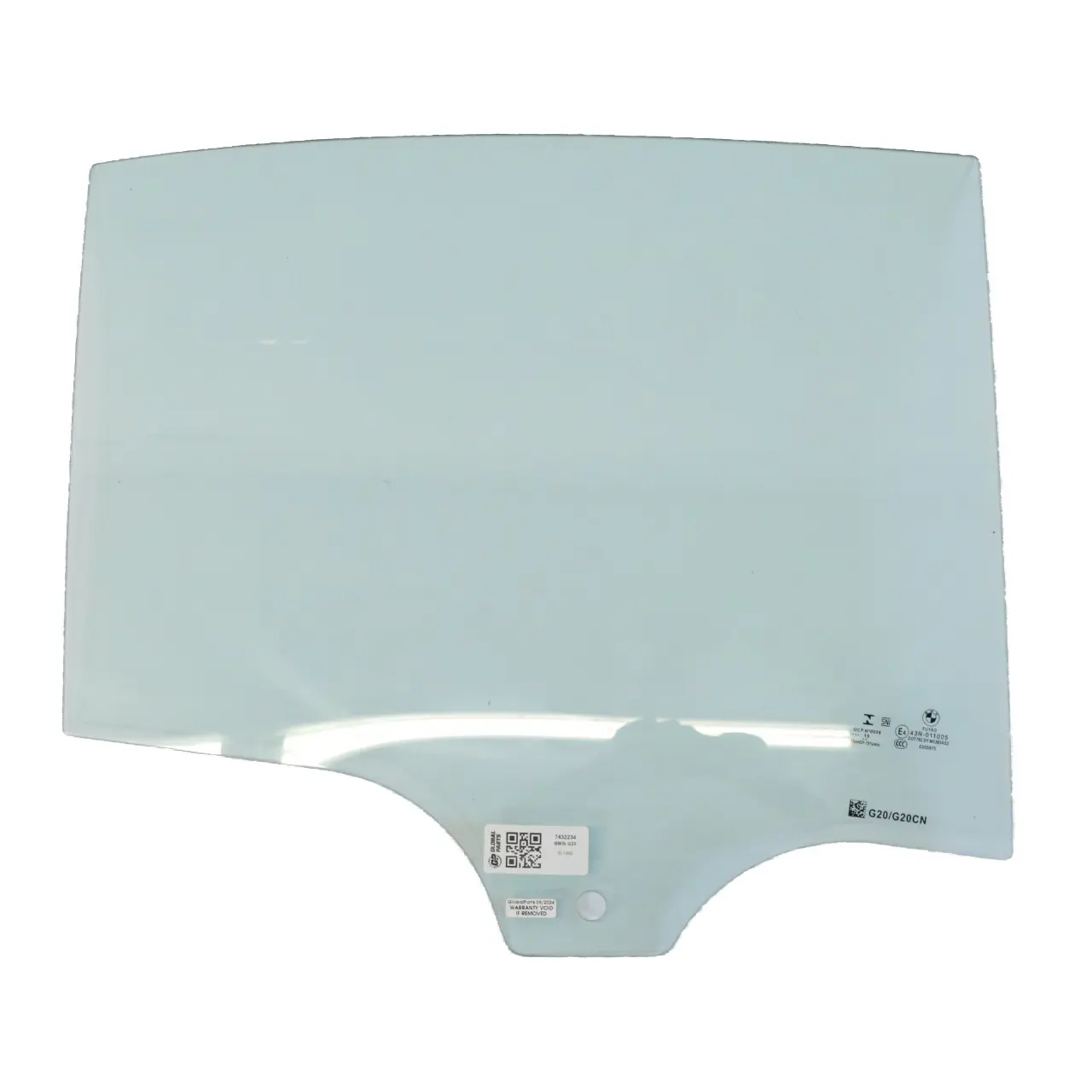 BMW G20 Door Window Rear Right O/S Green Glazing AS2 7432234