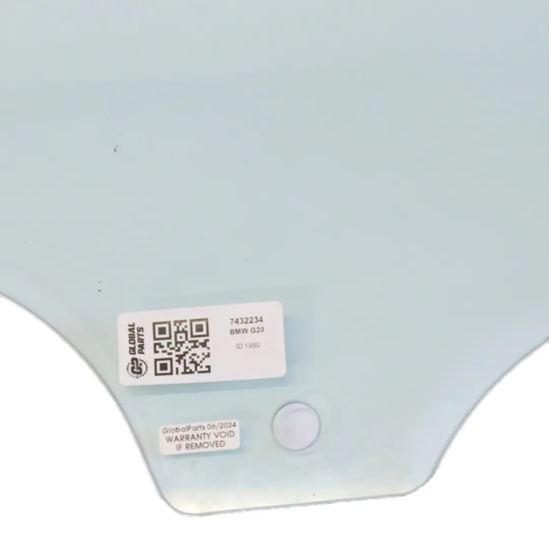 BMW G20 Szyba Boczna Drzwi Prawy Tył AS2 - SKU 7432234 - Numer Części 7432234