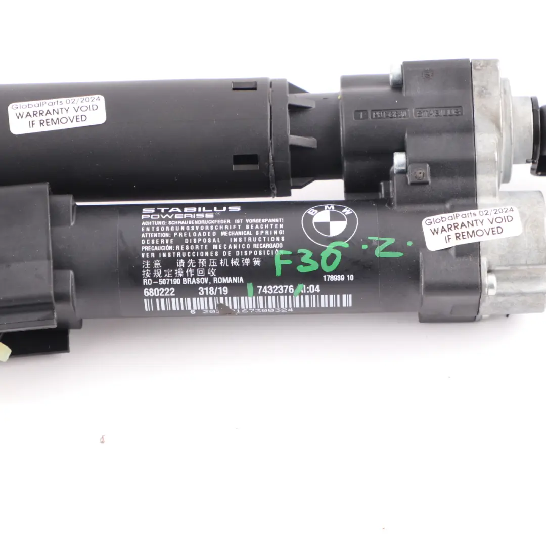 BMW F36 Siłownik Klapy Bagażnika Tylny Prawy Tył Prawy - SKU 7432376 - Numer Części 7432376