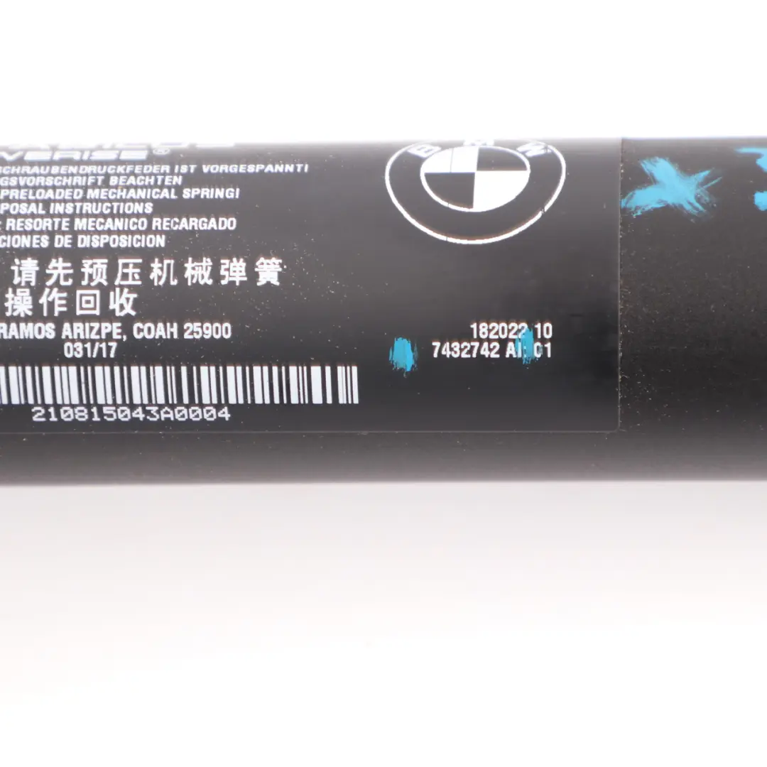 Coffre automatique Entraînement de l'axe de la jambe de force droite pour BMW X3 F25 à propos du numéro de pièce 7432742 BMW X3 F25 Coffre automatique Entraînement de l'axe de la jambe de force droite - SKU 7432742 - Numéro de pièce 7432742