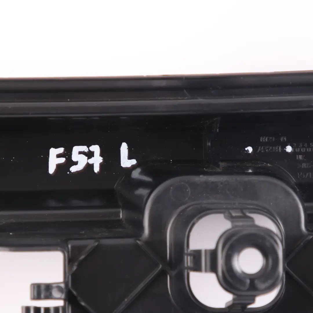 Bumper Left Side N/S Guide Mounting Holder to Mini F57 Convertible Rear with Part number 7432941 Mini F57 Convertible Rear Bumper Left Side N/S Guide Mounting Holder - SKU 7432941 - Part number 7432941