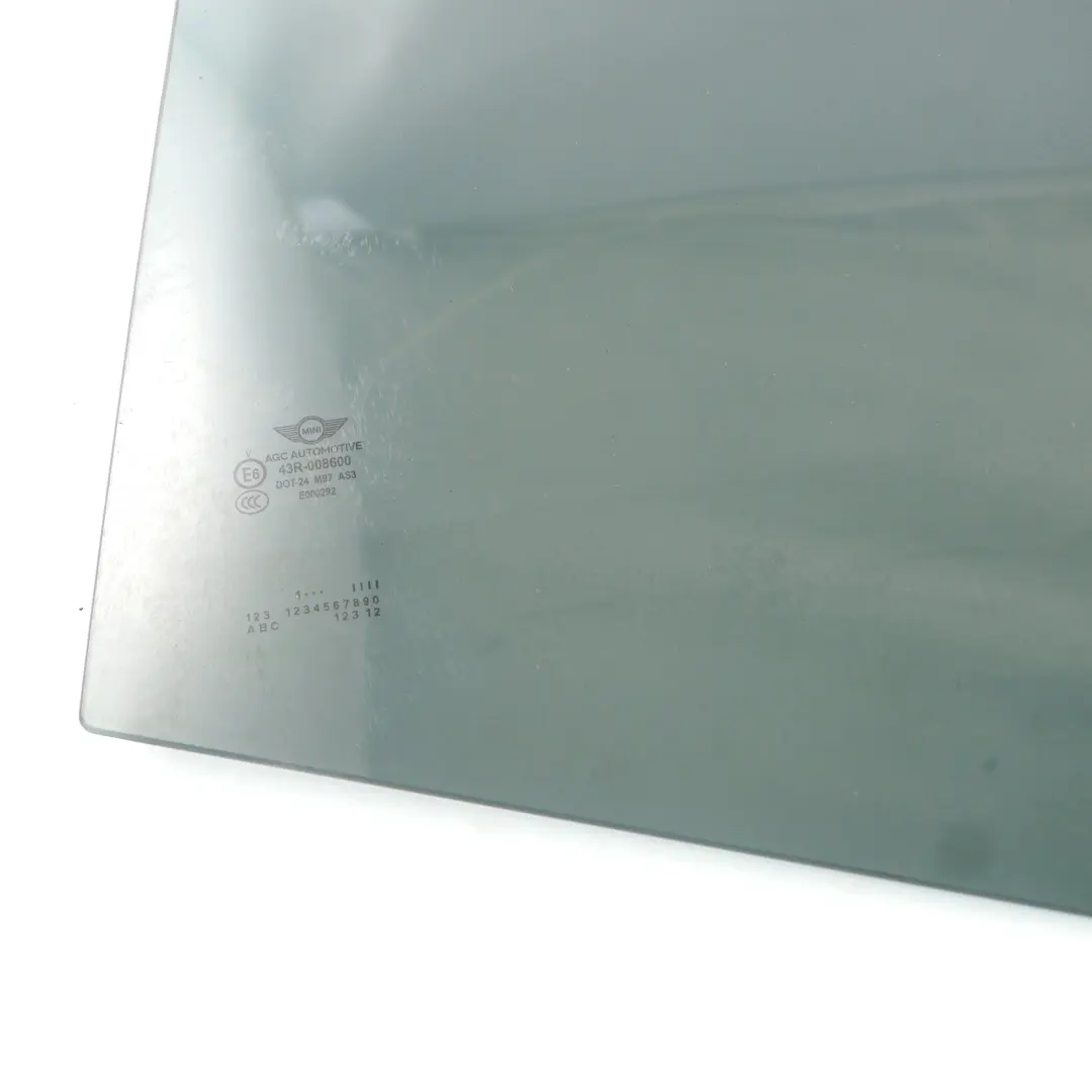 Mini F60 Countryman Window Glass Door Rear Left Side AS3 SSG - SKU 7433093 - Part number 7433093
