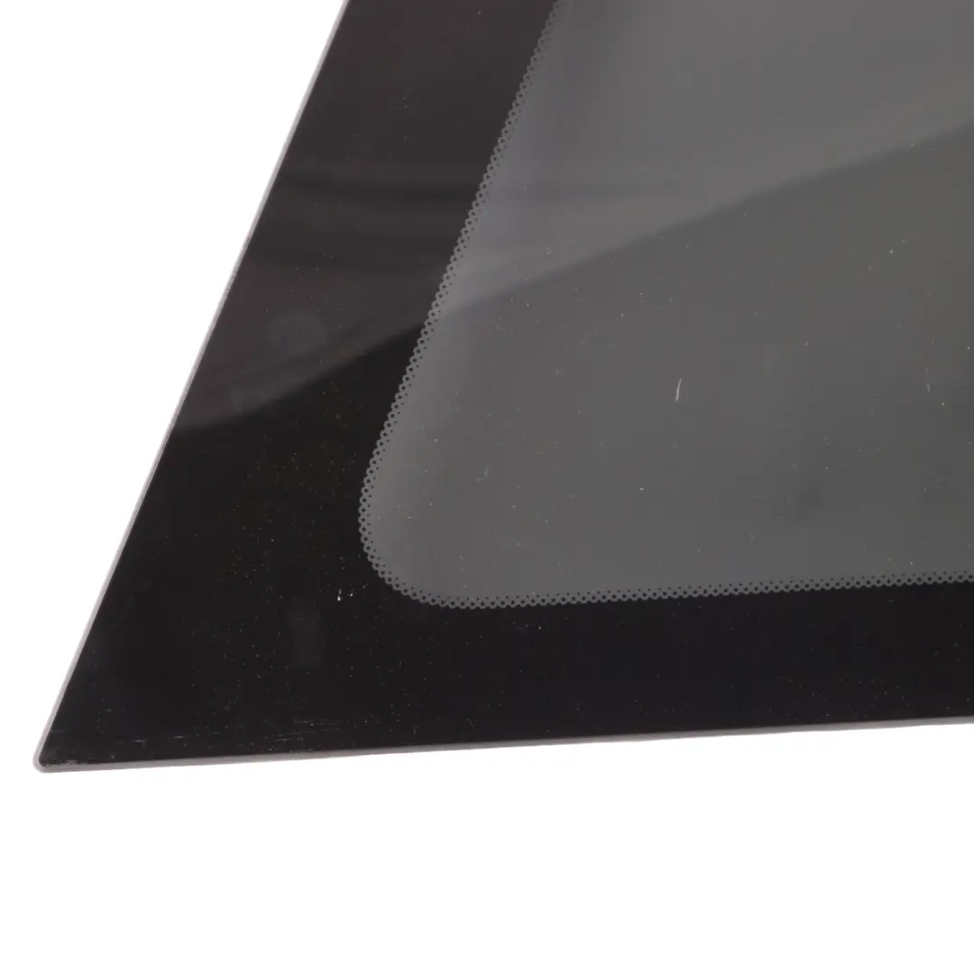 Mini Countryman F60 Side Window Quarter Glass Rear Right O/S AS3 Black - SKU 7433096-1 - Part number 7433096