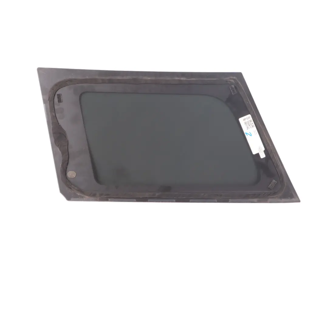 Mini Countryman F60 Side Window Quarter Glass Rear Right O/S AS3 Black - SKU 7433096-1 - Part number 7433096