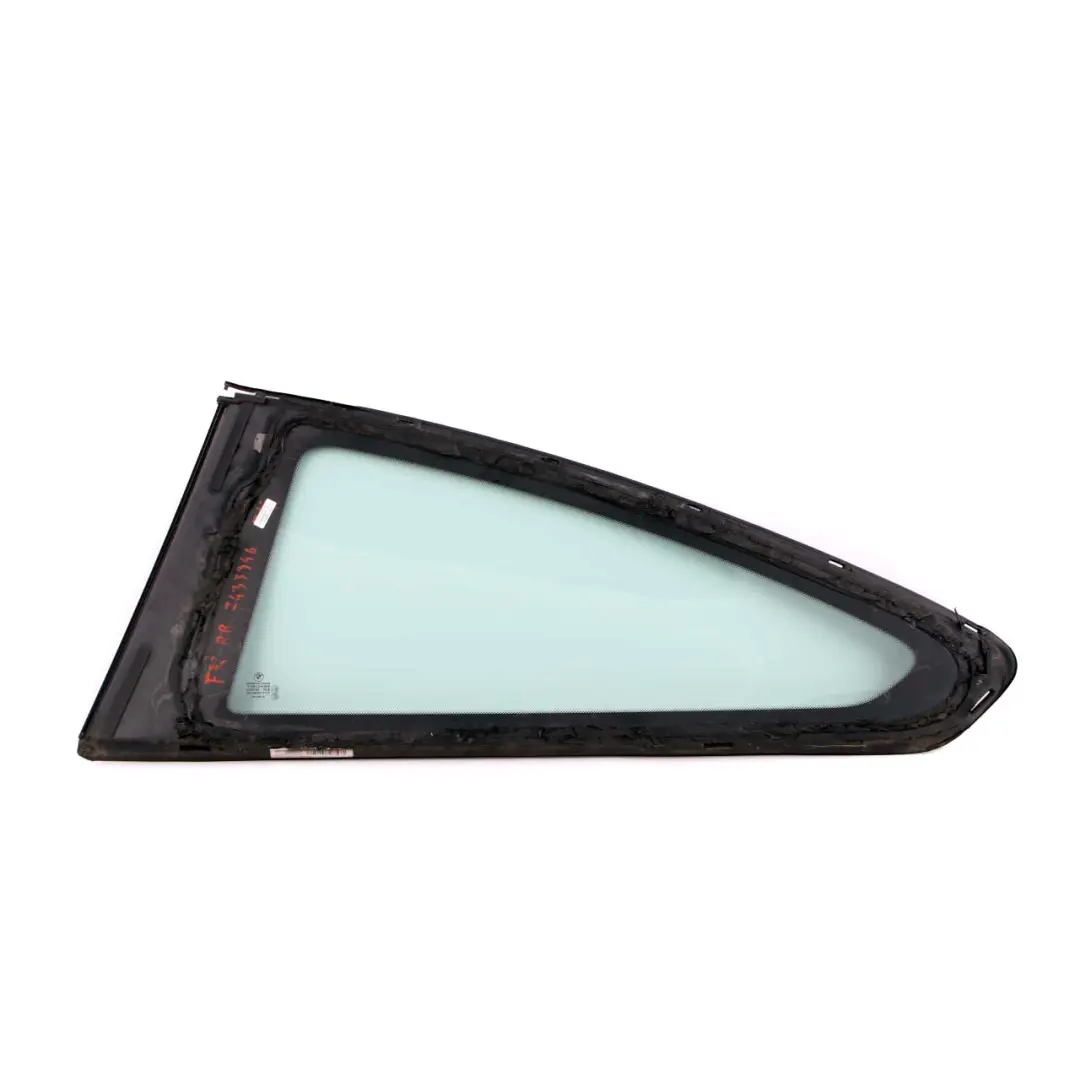 Window Glass BMW F32 Side Fixed Door Rear Right O/S AS2  - SKU 7433346 - Part number 7433346