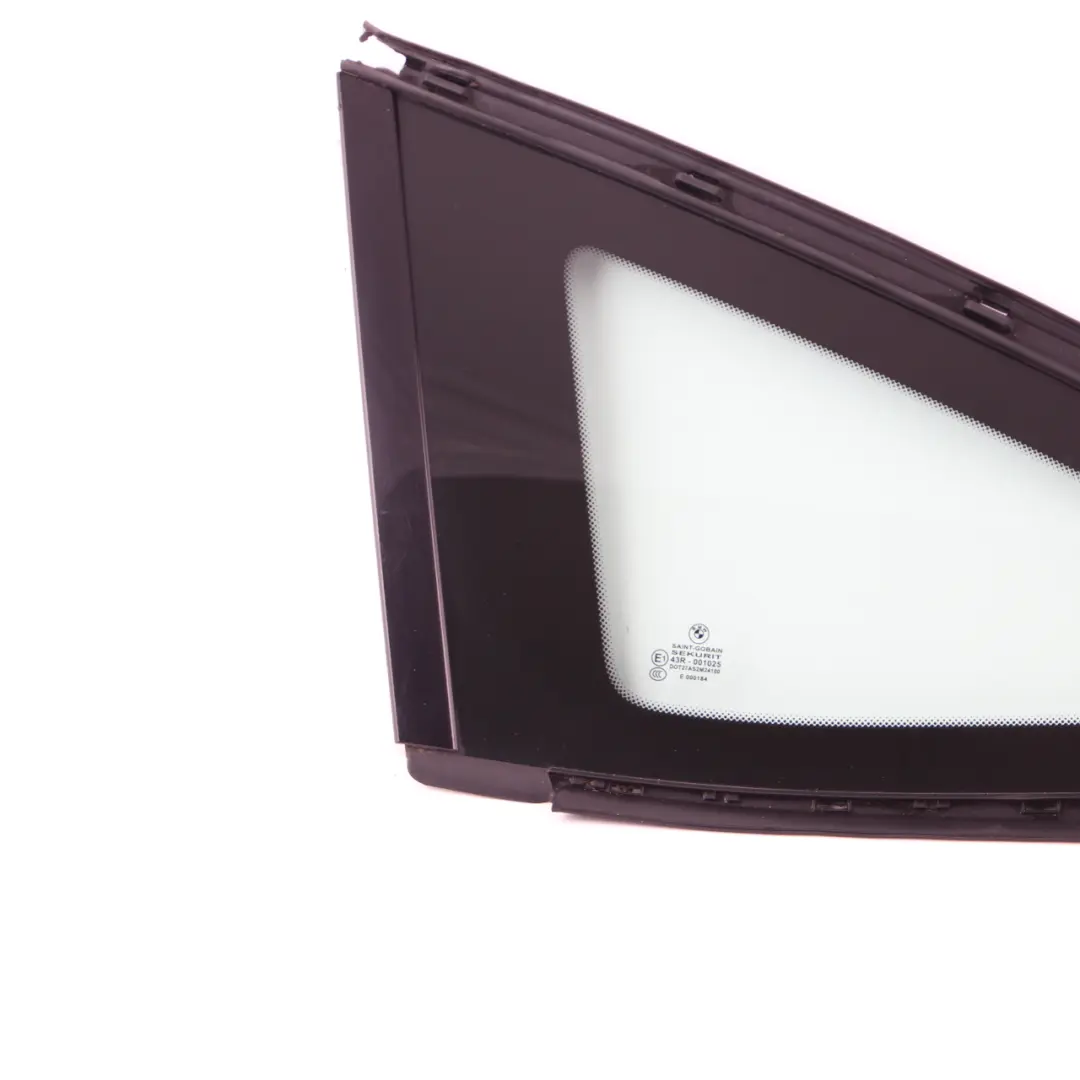 BMW F34 GT Window Glass Side Rear Left N/S AS2 Black Matt - SKU 7433425 - Part number 7433425