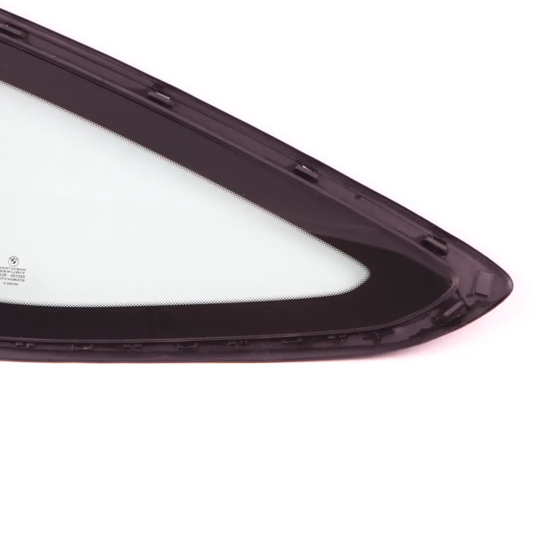 BMW F34 GT Window Glass Side Rear Left N/S AS2 Black Matt - SKU 7433425 - Part number 7433425