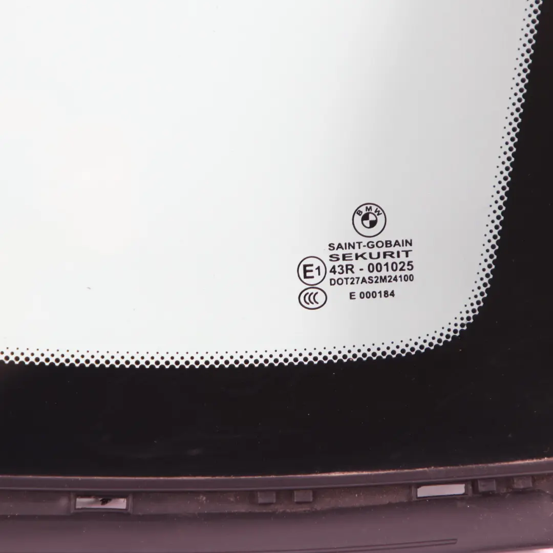BMW F34 GT Cristal Ventana Lado Trasero Derecho AS2 Alto Brillo - SKU 7433432 - Número de pieza 7433432