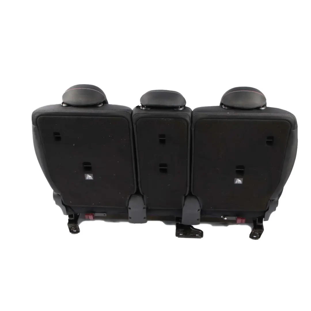 Bench Mini F60 Left Right N/O/S Folding Seat Cloth Fabric Firework Black to Rear with Part number 7433557/7433558 Rear Bench Mini F60 Left Right N/O/S Folding Seat Cloth Fabric Firework Black - SKU 7433557/7433558 - Part number 7433557/7433558