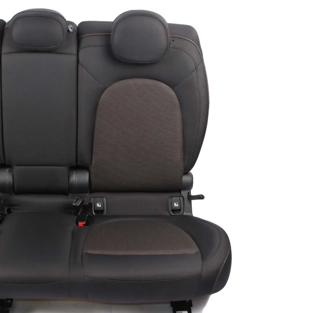 Rear Bench Mini F60 Left Right N/O/S Folding Seat Cloth Fabric Firework Black - SKU 7433557/7433558 - Part number 7433557/7433558