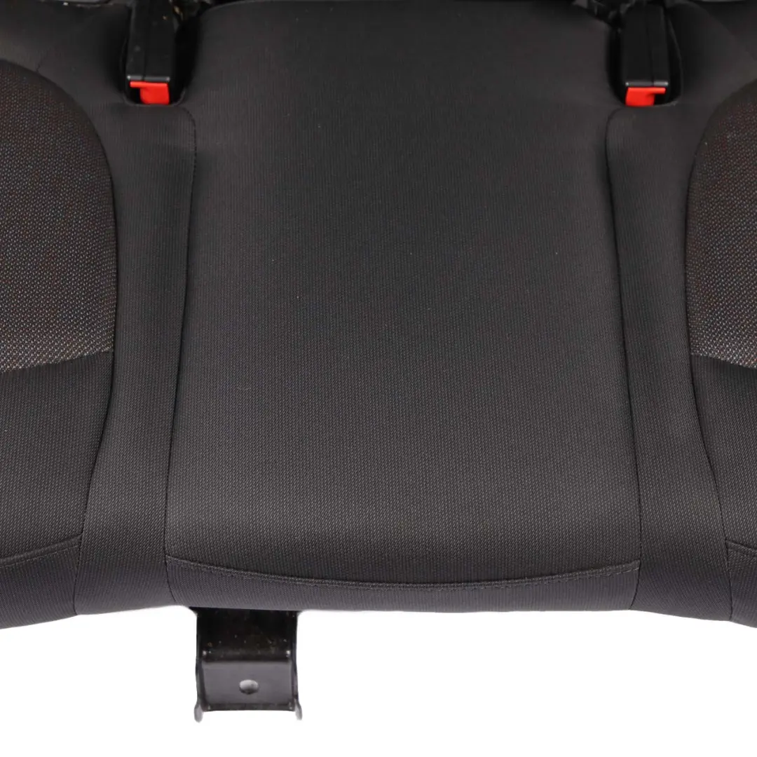Bench Mini F60 Left Right N/O/S Folding Seat Cloth Fabric Firework Black to Rear with Part number 7433557/7433558 Rear Bench Mini F60 Left Right N/O/S Folding Seat Cloth Fabric Firework Black - SKU 7433557/7433558 - Part number 7433557/7433558