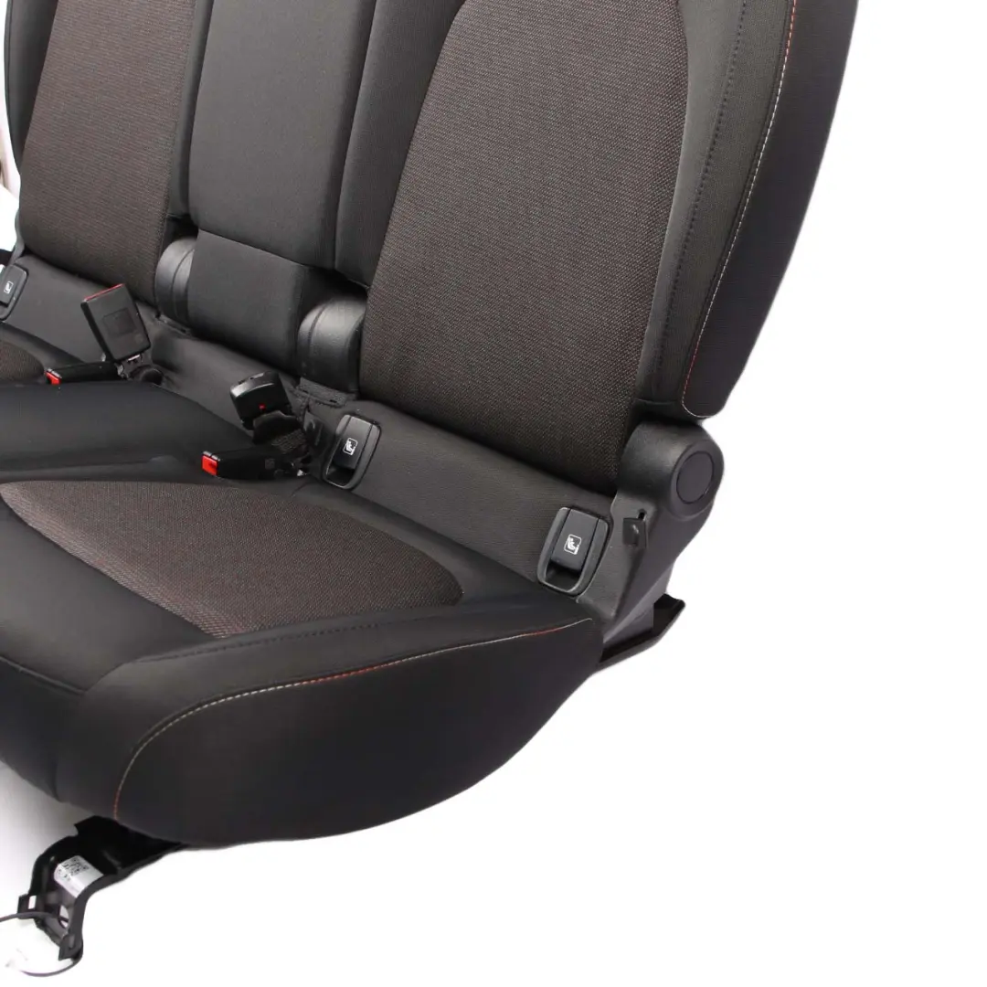 Rear Bench Mini F60 Left Right N/O/S Folding Seat Cloth Fabric Firework Black - SKU 7433557/7433558 - Part number 7433557/7433558