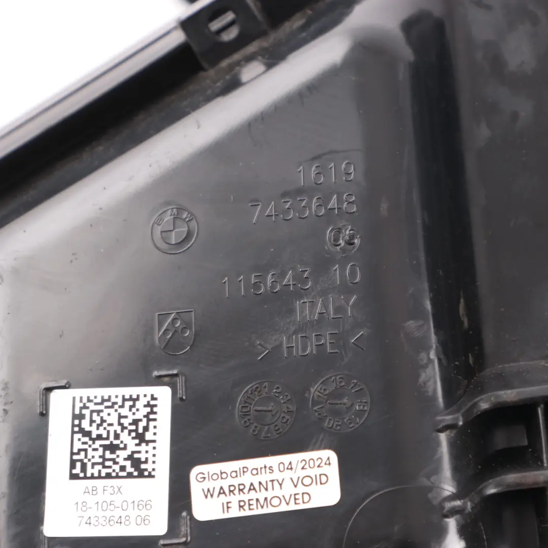 AdBlue Tank BMW F30 F31 F32 F33 F34 F36 LCI Container to Active with Part number 7433648 Active AdBlue Tank BMW F30 F31 F32 F33 F34 F36 LCI Container - SKU 7433648 - Part number 7433648