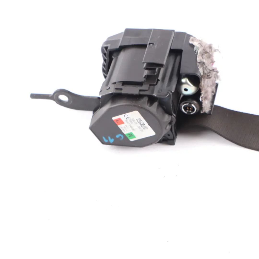 Belt Rear Right/Left N/O/S Upper Safety Belt Black to BMW G11 G12 Seat with Part number 7434181 BMW G11 G12 Seat Belt Rear Right/Left N/O/S Upper Safety Belt Black - SKU 7434181 - Part number 7434181