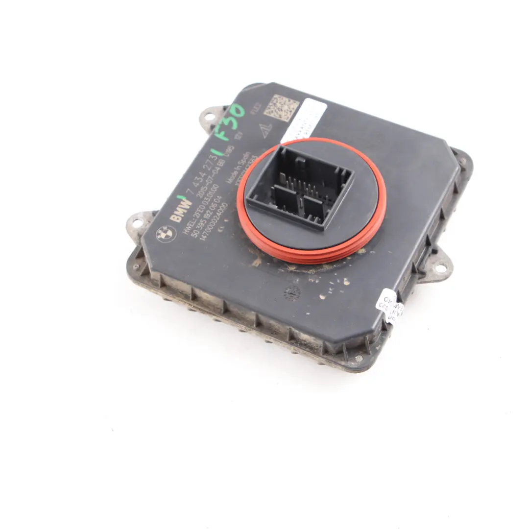 Headlight Control Unit BMW F30 F31 LCI Module FLE2 to with Part number 7434273 Headlight Control Unit BMW F30 F31 LCI Module FLE2 - SKU 7434273 - Part number 7434273
