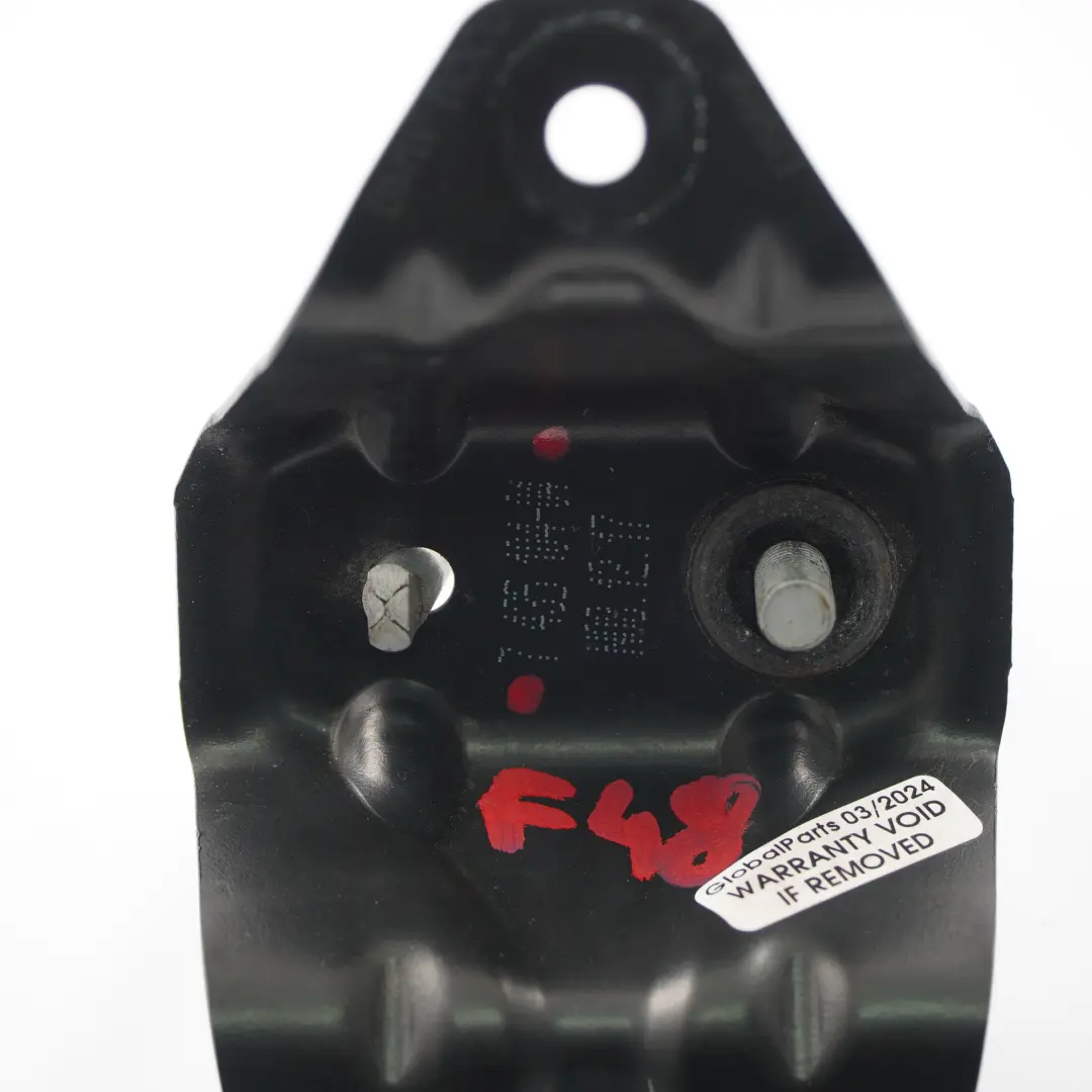 Hood Bonnet Catch Hook Latch Bracket Mount Striker to BMW F48 with Part number 7435104 BMW F48 Hood Bonnet Catch Hook Latch Bracket Mount Striker - SKU 7435104 - Part number 7435104
