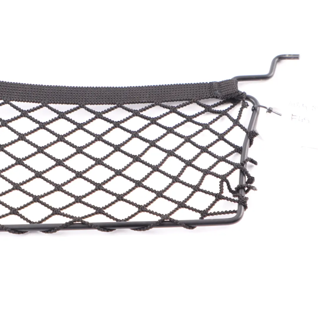 Filet de rangement pour le coffre à bagages Noir droit pour BMW F45 à propos du numéro de pièce 7435855 BMW F45 Filet de rangement pour le coffre à bagages Noir droit - SKU 7435855 - Numéro de pièce 7435855