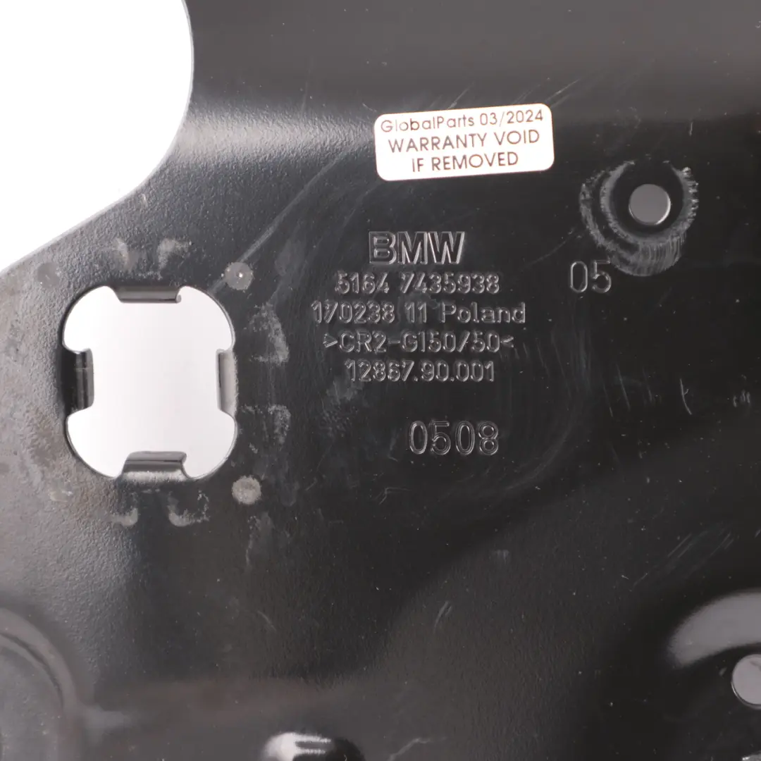 Slam Panel Frame BMW G30 G31 G15 Front Upper Crosslink Support Brace to with Part number 7435938 Slam Panel Frame BMW G30 G31 G15 Front Upper Crosslink Support Brace - SKU 7435938 - Part number 7435938