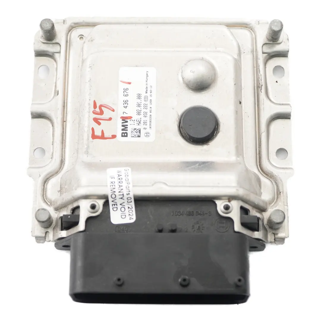 Modulo Adblue BMW F10 F11 LCI X5 F15 X6 F16 Unità di controllo ECU SCR per con numero di parte 7436676 Modulo Adblue BMW F10 F11 LCI X5 F15 X6 F16 Unità di controllo ECU SCR - SKU 7436676 - Numero di parte 7436676