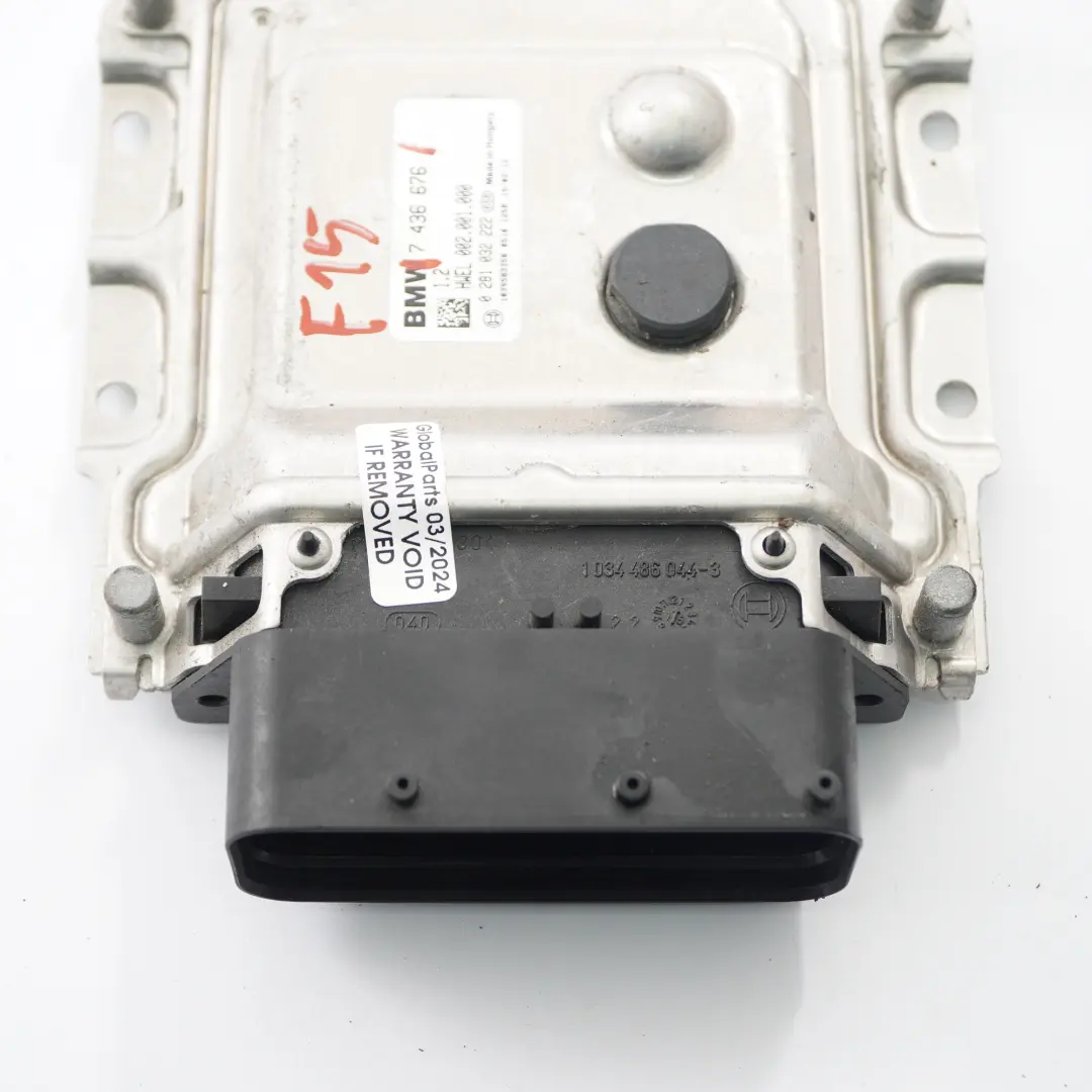 Module Adblue BMW F10 F11 LCI X5 F15 X6 F16 Unité de contrôle ECU SCR pour à propos du numéro de pièce 7436676 Module Adblue BMW F10 F11 LCI X5 F15 X6 F16 Unité de contrôle ECU SCR - SKU 7436676 - Numéro de pièce 7436676