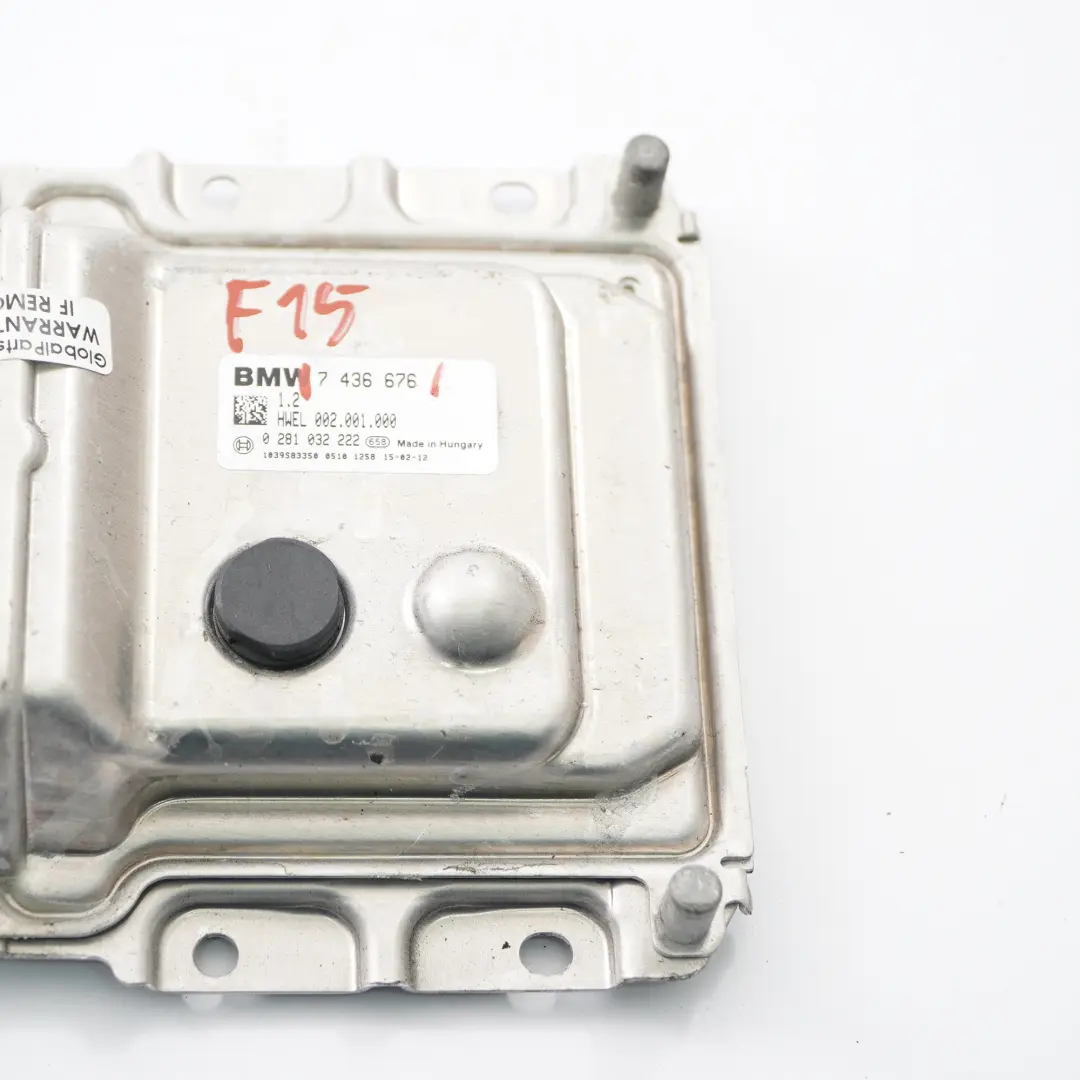 Módulo Adblue BMW F10 F11 LCI X5 F15 X6 F16 Unidad de Control ECU SCR para con número de pieza 7436676 Módulo Adblue BMW F10 F11 LCI X5 F15 X6 F16 Unidad de Control ECU SCR - SKU 7436676 - Número de pieza 7436676