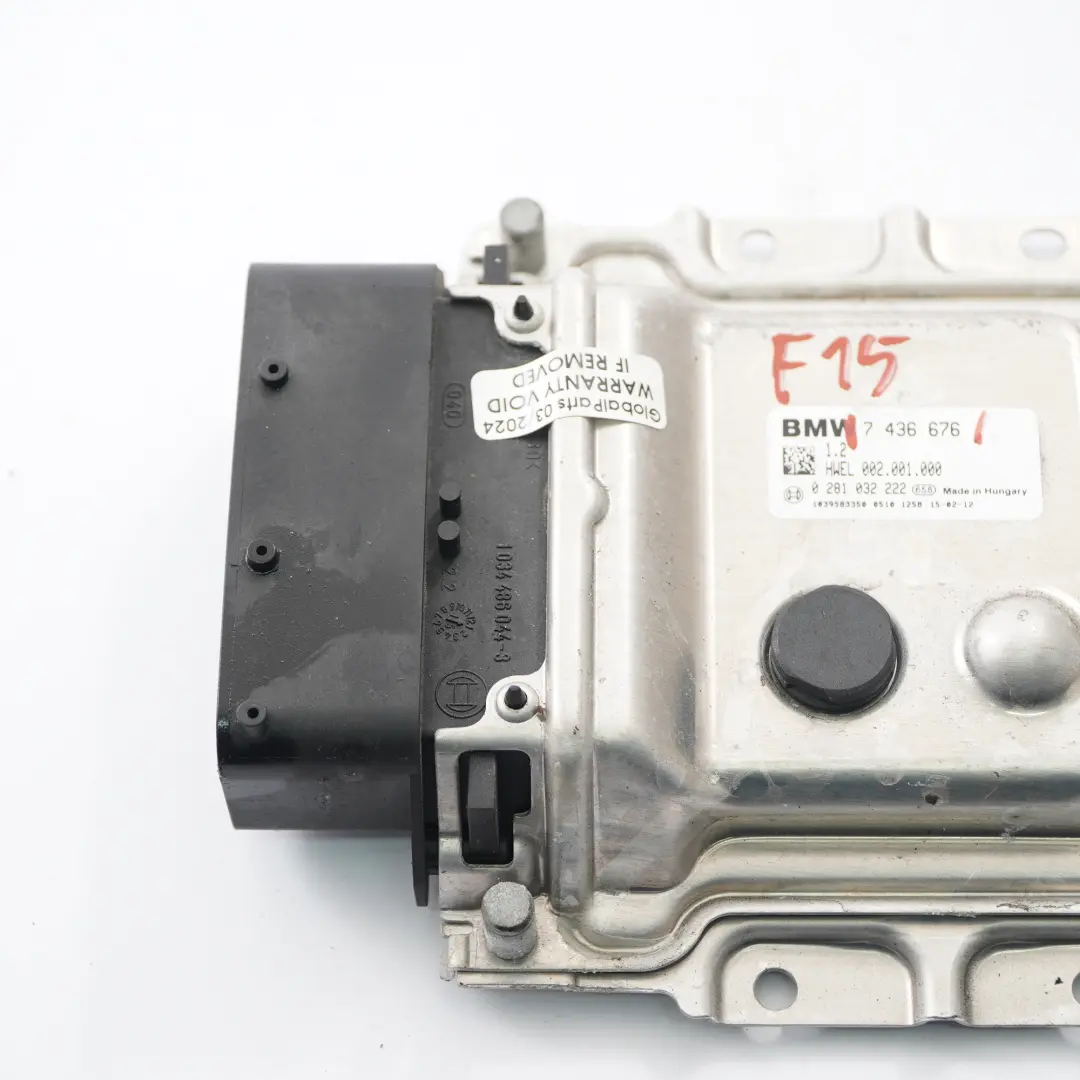 Módulo Adblue BMW F10 F11 LCI X5 F15 X6 F16 Unidad de Control ECU SCR para con número de pieza 7436676 Módulo Adblue BMW F10 F11 LCI X5 F15 X6 F16 Unidad de Control ECU SCR - SKU 7436676 - Número de pieza 7436676