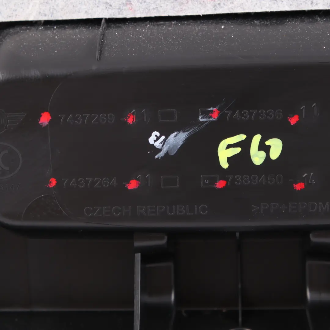 Heckklappe Innenraum Boot Kofferraumdeckel unteren für Mini Countryman F60 mit Teilenummer 7437264 Mini Countryman F60 Heckklappe Innenraum Boot Kofferraumdeckel unteren - SKU 7437264 - Teilenummer 7437264