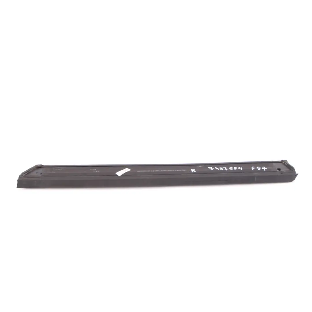 Mini F57 Convertible Folding Top Seal Gasket Front Right O/S Rail Sealing Cover - SKU 7437654 - Part number 7437654