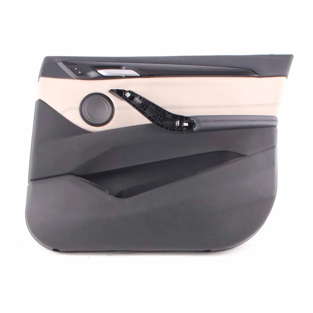 Door Card Panel BMW X1 F48 Front Right O/S Panelling Trim Cover Leather Oyster to with Part number 7438062 Door Card Panel BMW X1 F48 Front Right O/S Panelling Trim Cover Leather Oyster - SKU 7438062 - Part number 7438062