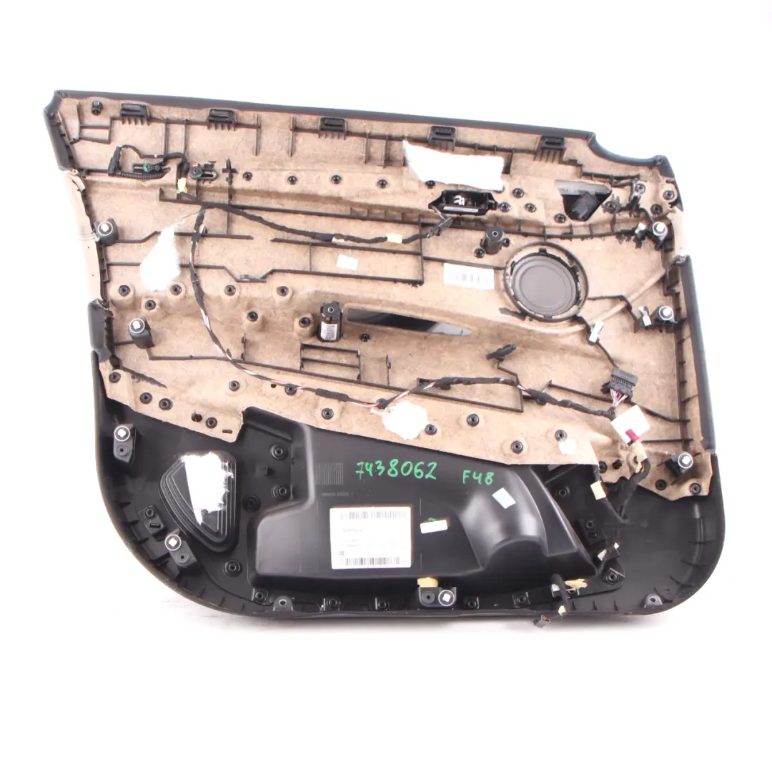 Door Card Panel BMW X1 F48 Front Right O/S Panelling Trim Cover Leather Oyster to with Part number 7438062 Door Card Panel BMW X1 F48 Front Right O/S Panelling Trim Cover Leather Oyster - SKU 7438062 - Part number 7438062