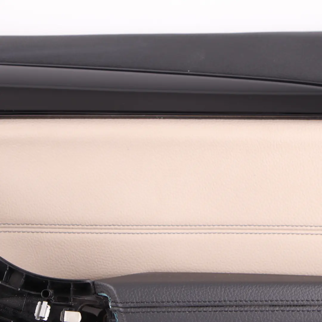 Door Card Panel BMW X1 F48 Front Right O/S Panelling Trim Cover Leather Oyster to with Part number 7438062 Door Card Panel BMW X1 F48 Front Right O/S Panelling Trim Cover Leather Oyster - SKU 7438062 - Part number 7438062