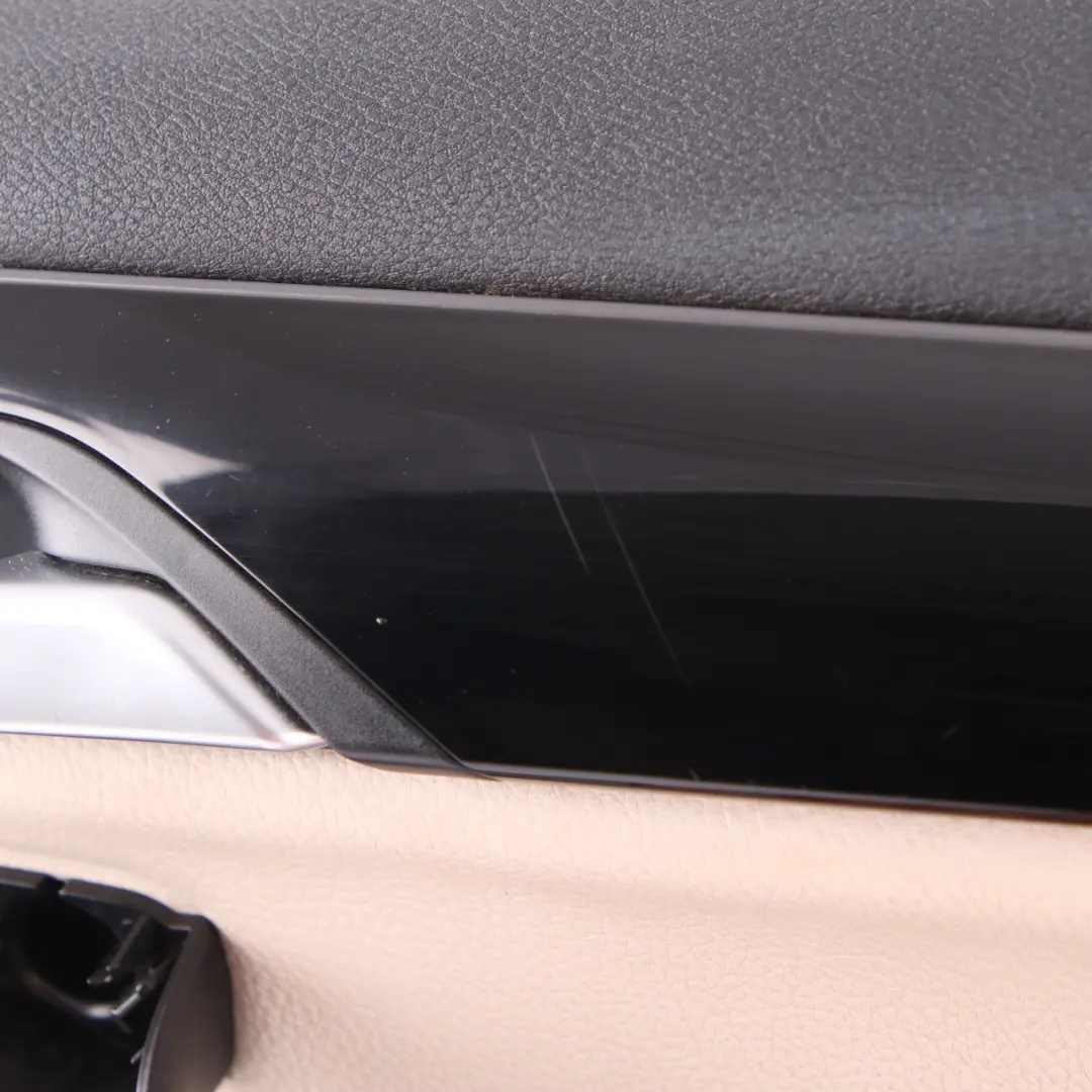 Door Card Panel BMW X1 F48 Front Right O/S Panelling Trim Cover Leather Oyster to with Part number 7438062 Door Card Panel BMW X1 F48 Front Right O/S Panelling Trim Cover Leather Oyster - SKU 7438062 - Part number 7438062