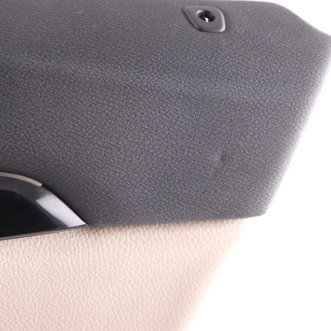 Door Card Panel BMW X1 F48 Front Right O/S Panelling Trim Cover Leather Oyster to with Part number 7438062 Door Card Panel BMW X1 F48 Front Right O/S Panelling Trim Cover Leather Oyster - SKU 7438062 - Part number 7438062