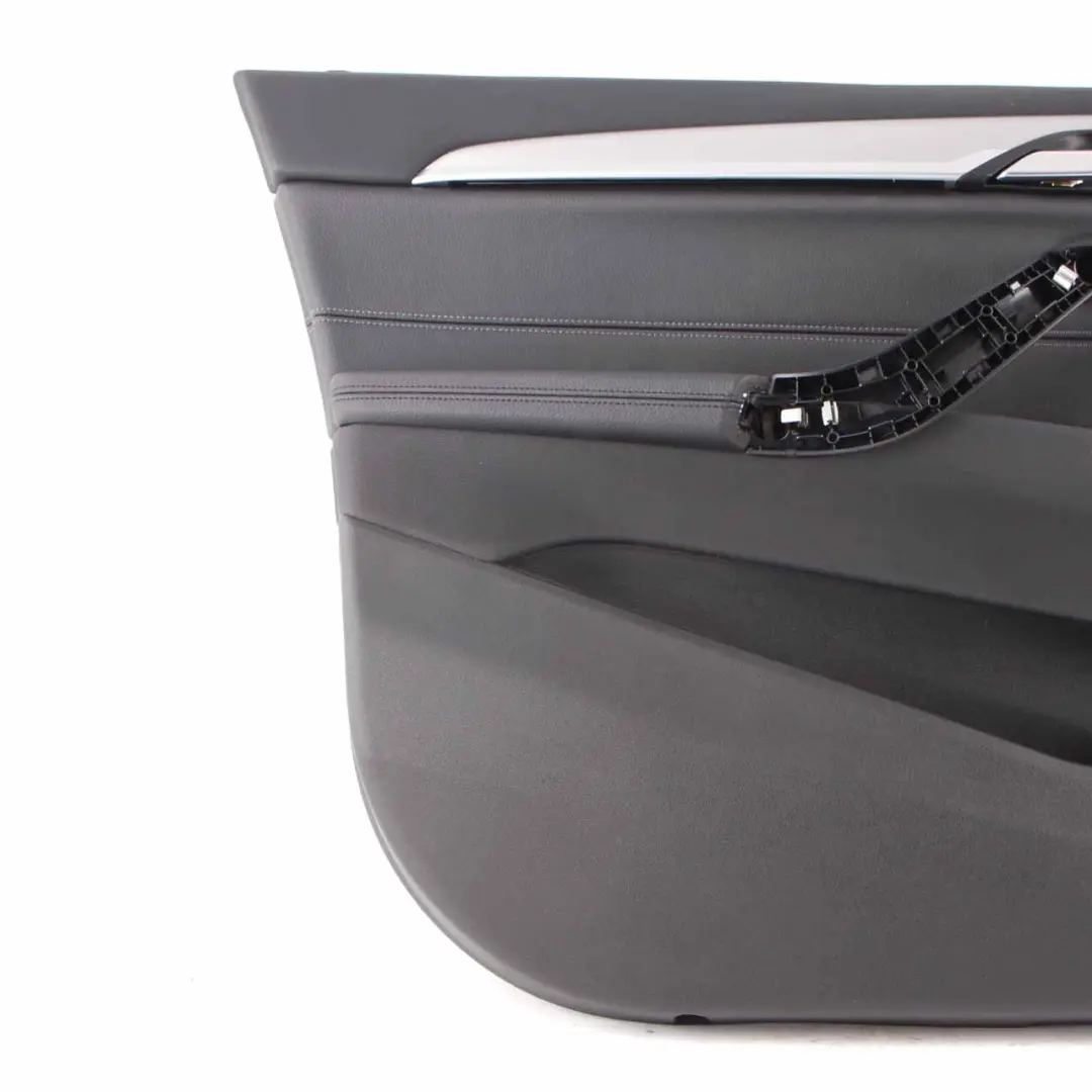 Door Card Panel BMW X1 F48 Front Left N/S Panelling Trim Cover Black Leather to with Part number 7438063 Door Card Panel BMW X1 F48 Front Left N/S Panelling Trim Cover Black Leather - SKU 7438063 - Part number 7438063