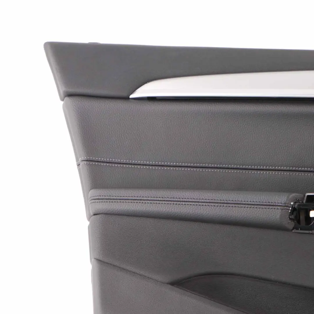  Door Card Panel BMW X1 F48 Front Left N/S Panelling Trim Cover Black Leather - SKU 7438063 - Part number 7438063