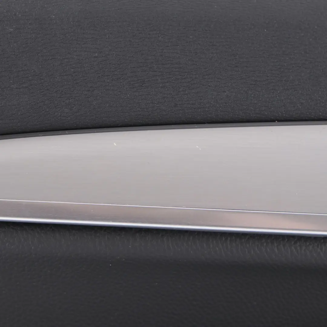  Door Card Panel BMW X1 F48 Front Left N/S Panelling Trim Cover Black Leather - SKU 7438063 - Part number 7438063