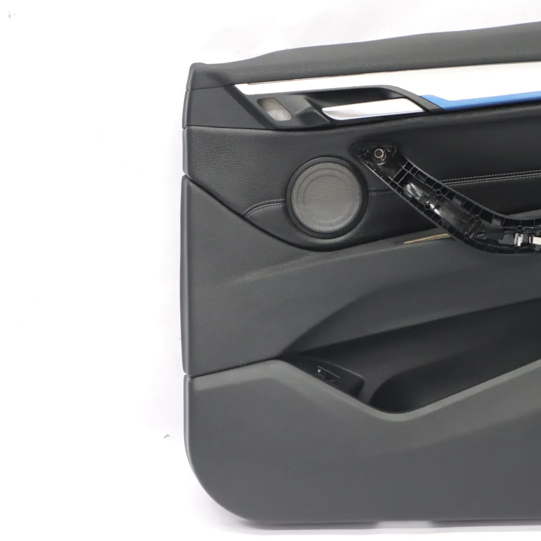 Panneau de Carte de Porte BMW X1 F48 Avant Droite Garniture Cache Cuir Noir pour à propos du numéro de pièce 7438064 Panneau de Carte de Porte BMW X1 F48 Avant Droite Garniture Cache Cuir Noir - SKU 7438064-1 - Numéro de pièce 7438064