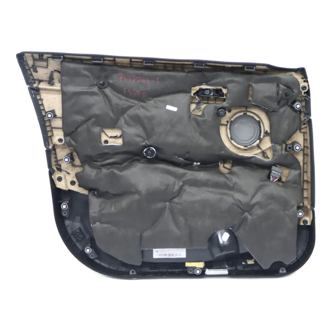  Panneau de Carte de Porte BMW X1 F48 Avant Droite Garniture Cache Cuir Noir - SKU 7438064-1 - Numéro de pièce 7438064