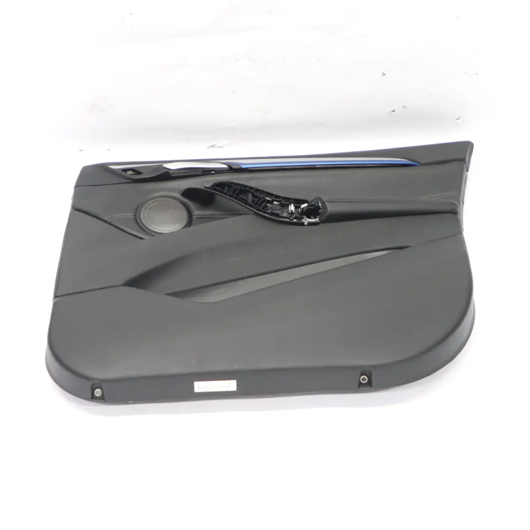  Panel de la tarjeta de puerta BMW X1 F48 Frente Izquierda Cuero Negro - SKU 7438064-1 - Número de pieza 7438064